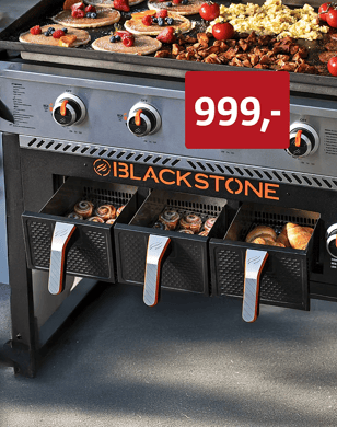 Plancha-Grill mit Airfryer